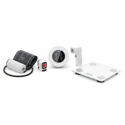 5-in-1 Health Station White Background