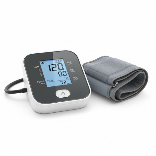 Blood Pressure Monitor White Background