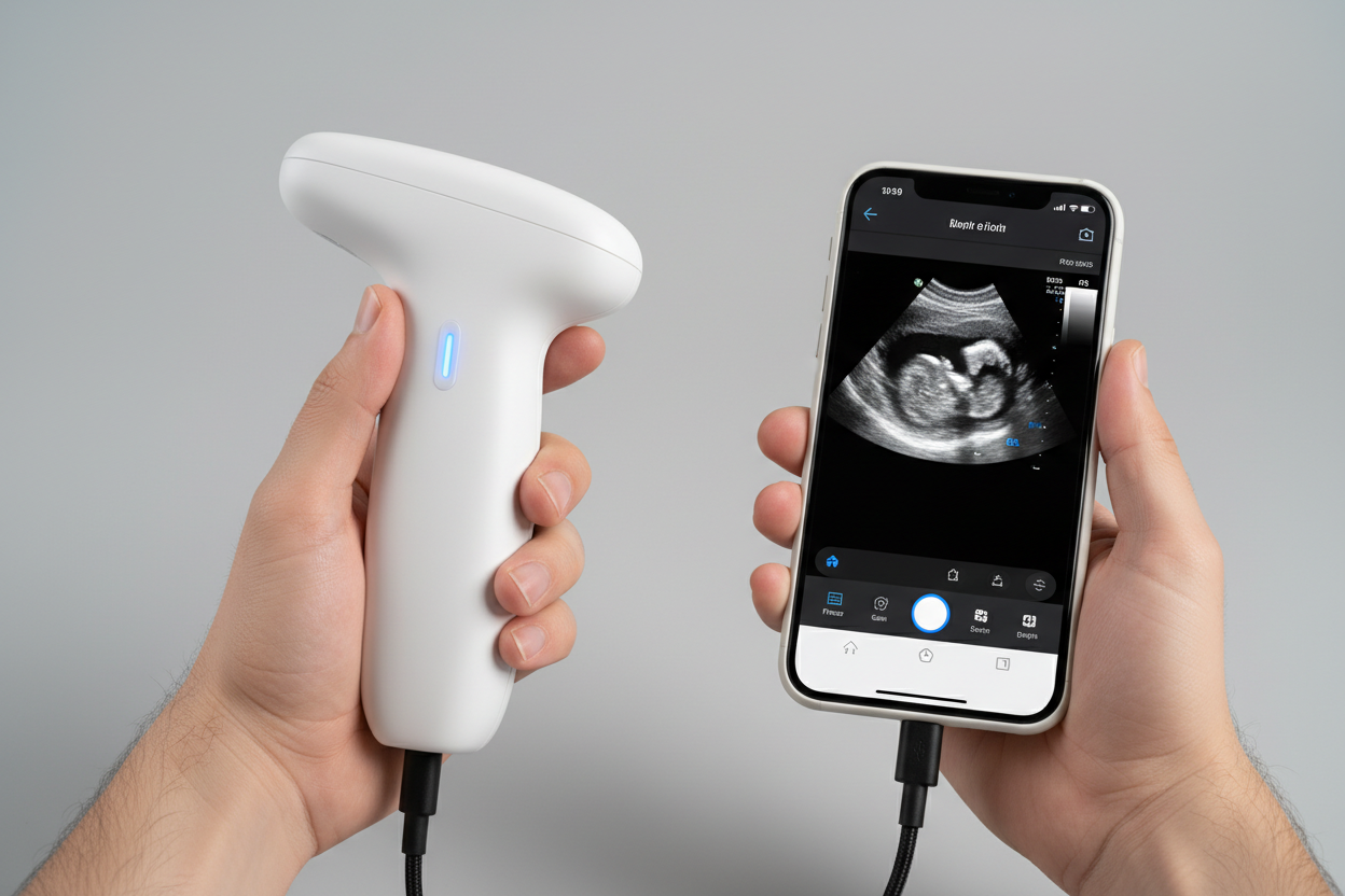 Wireless Handheld Ultrasound Scanner – App