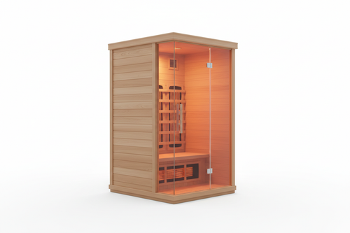 Infrared Sauna White Background