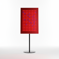Red Light Therapy Panel White Background